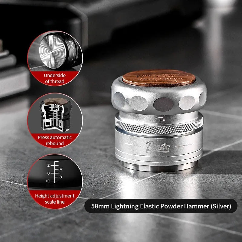 Bincoo Palm Elastic Press Powder Tamper