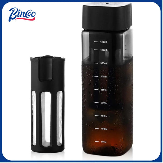 Bincoo Portable Cold Brew Cup with Removable Filter