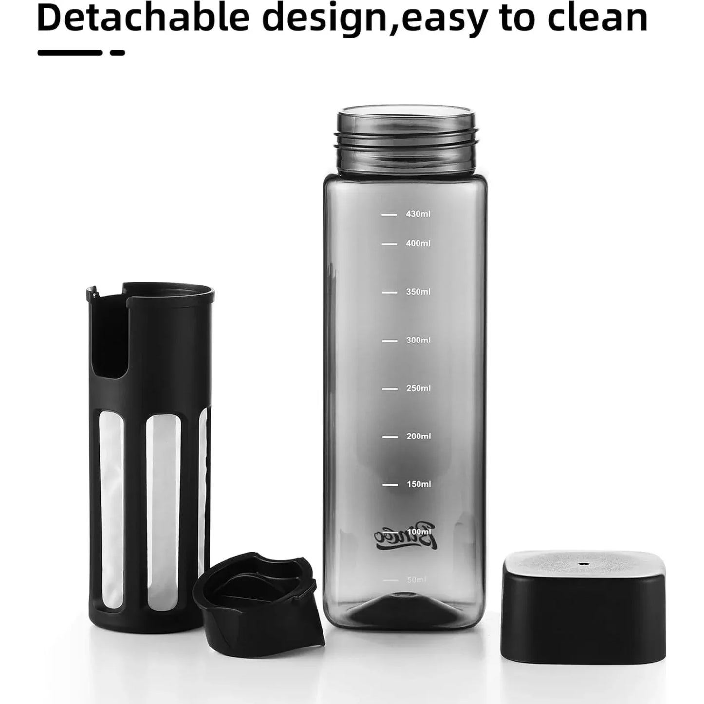 Bincoo Portable Cold Brew Cup with Removable Filter