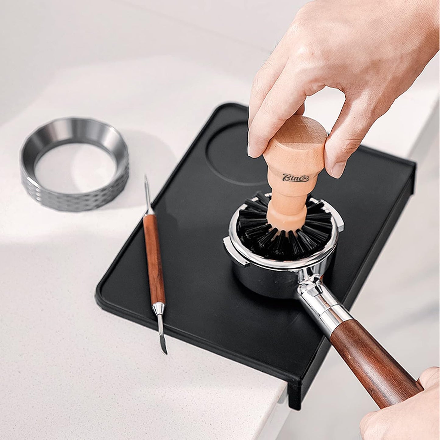 Bincoo Portafilter Cleaning Brush