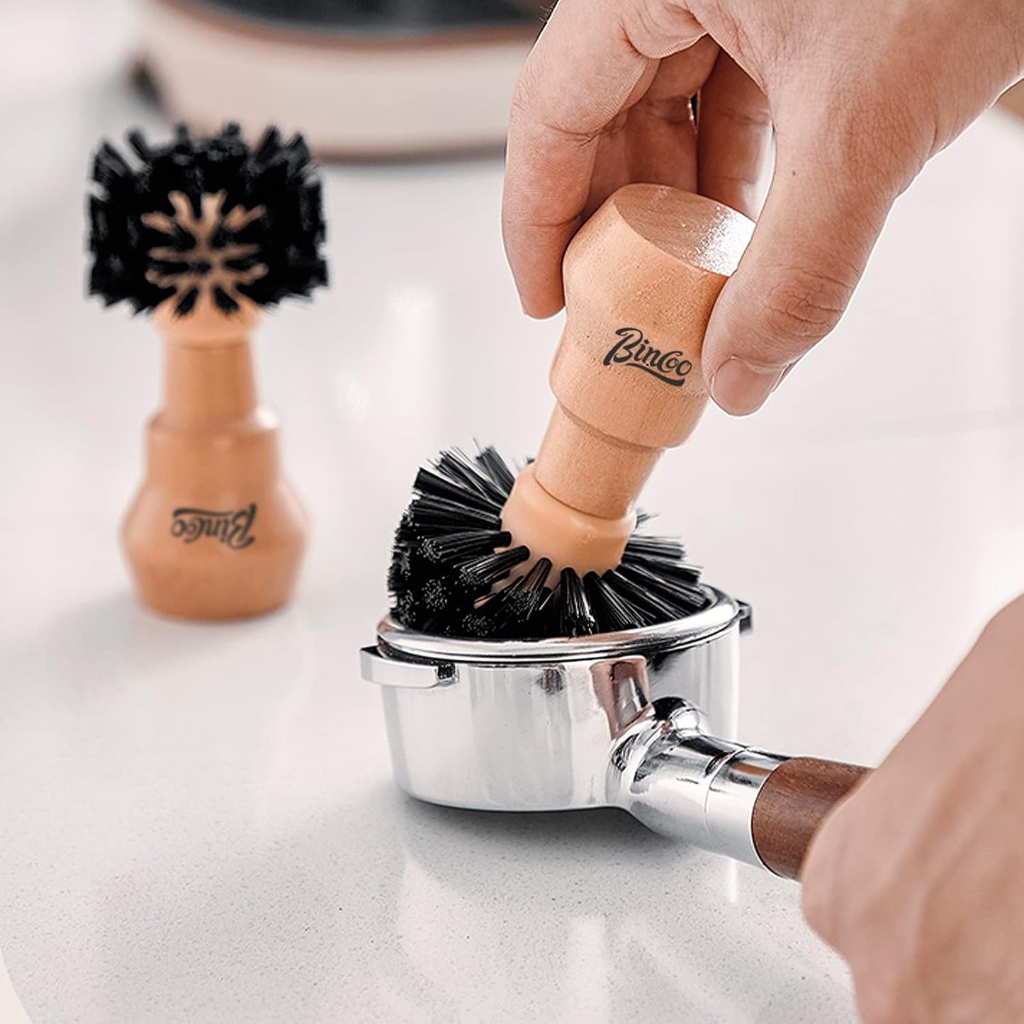 Bincoo Portafilter Cleaning Brush
