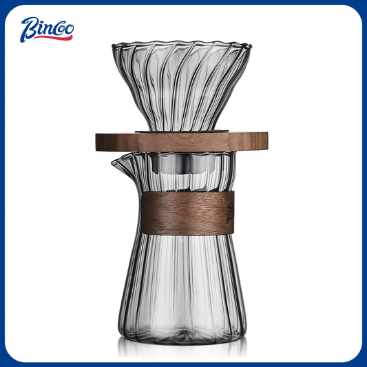 Bincoo Pour Over Coffee Dripper Set Glass