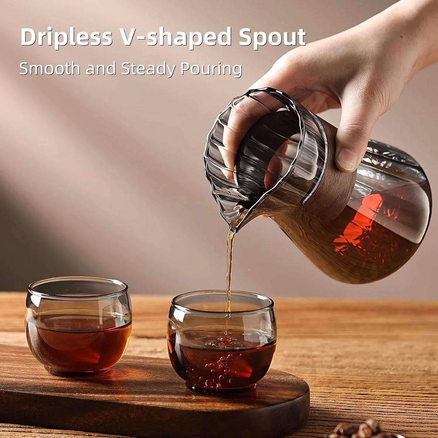 Bincoo Pour Over Coffee Dripper Set Glass