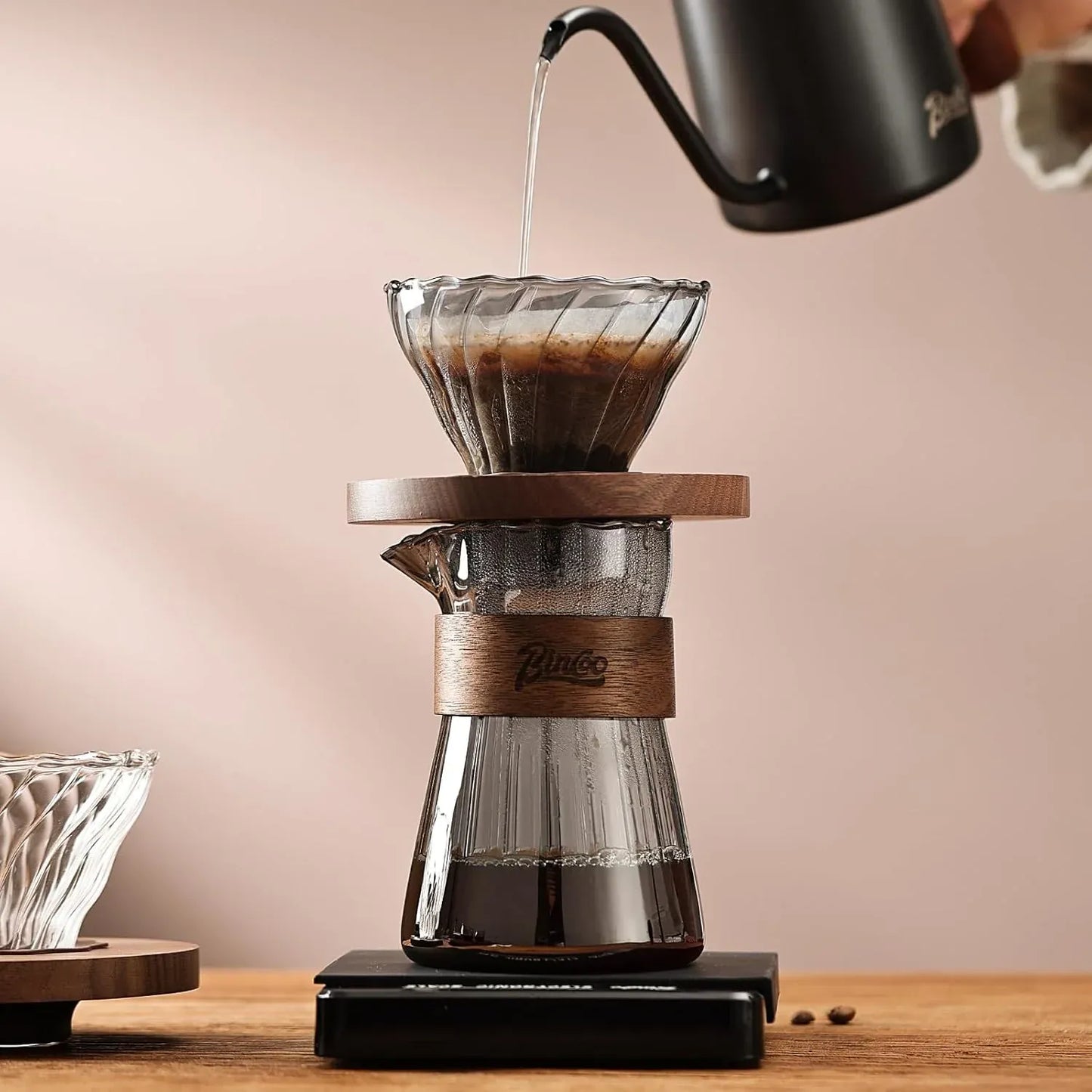 Bincoo Pour Over Coffee Dripper Set Glass