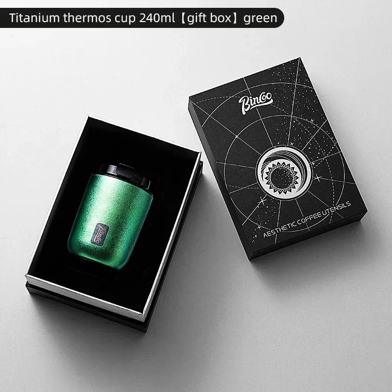 Bincoo Pure Titanium Coffee Thermos