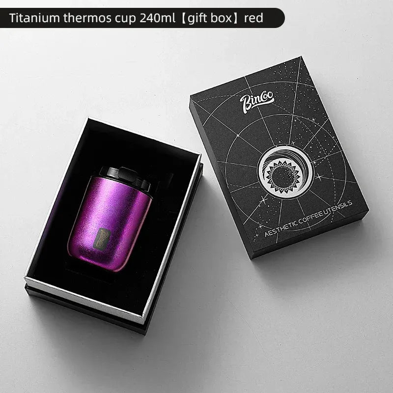 Bincoo Pure Titanium Coffee Thermos