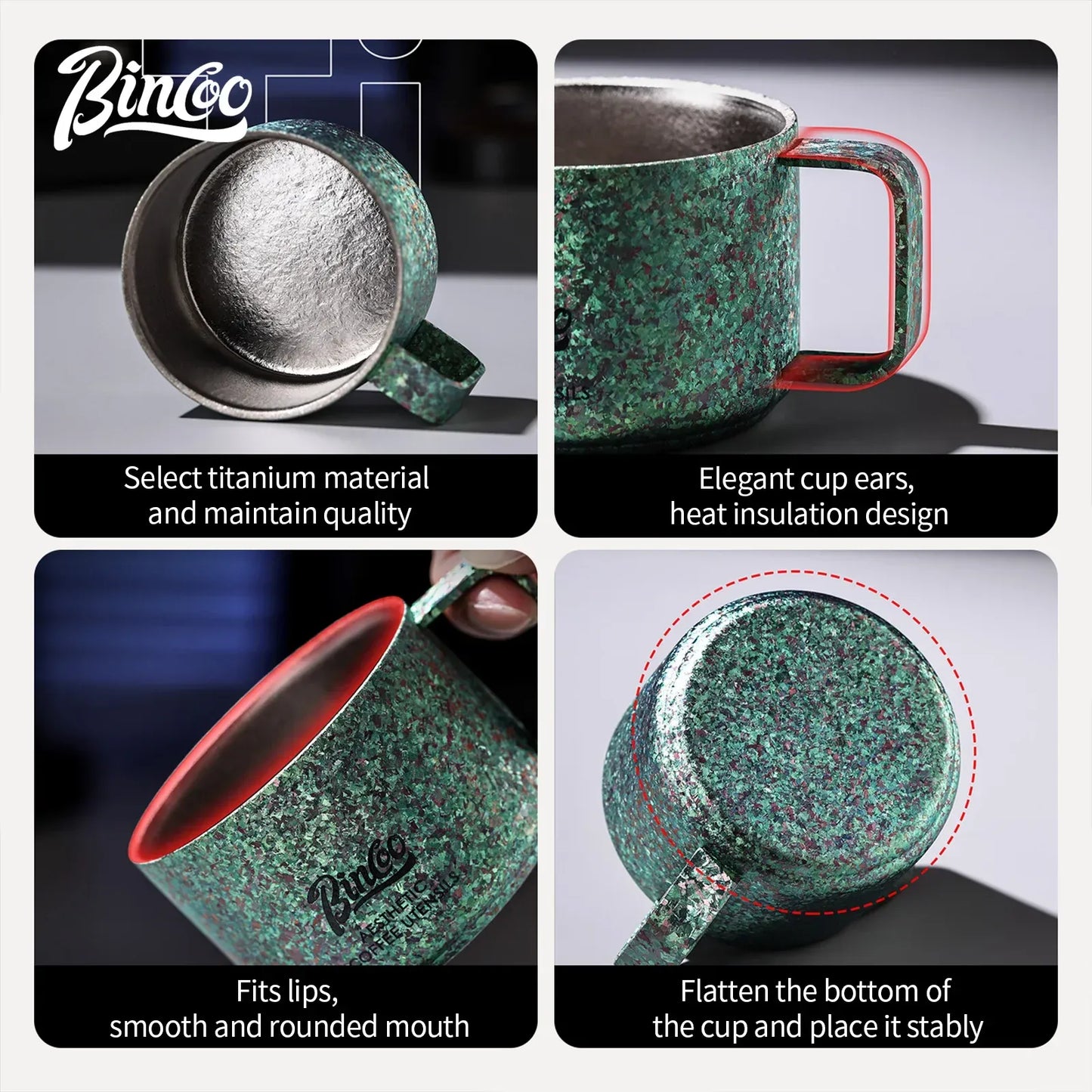 Bincoo Pure Titanium Cup