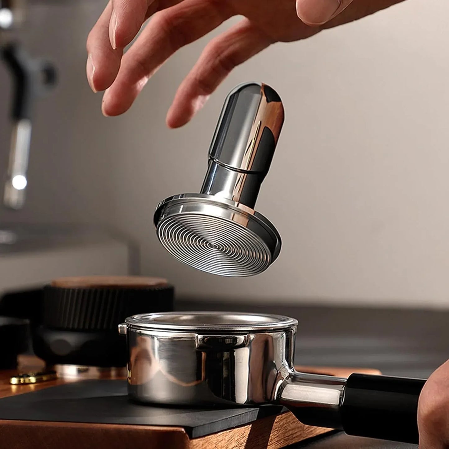 Bincoo Round Calibrated Espresso Tamper
