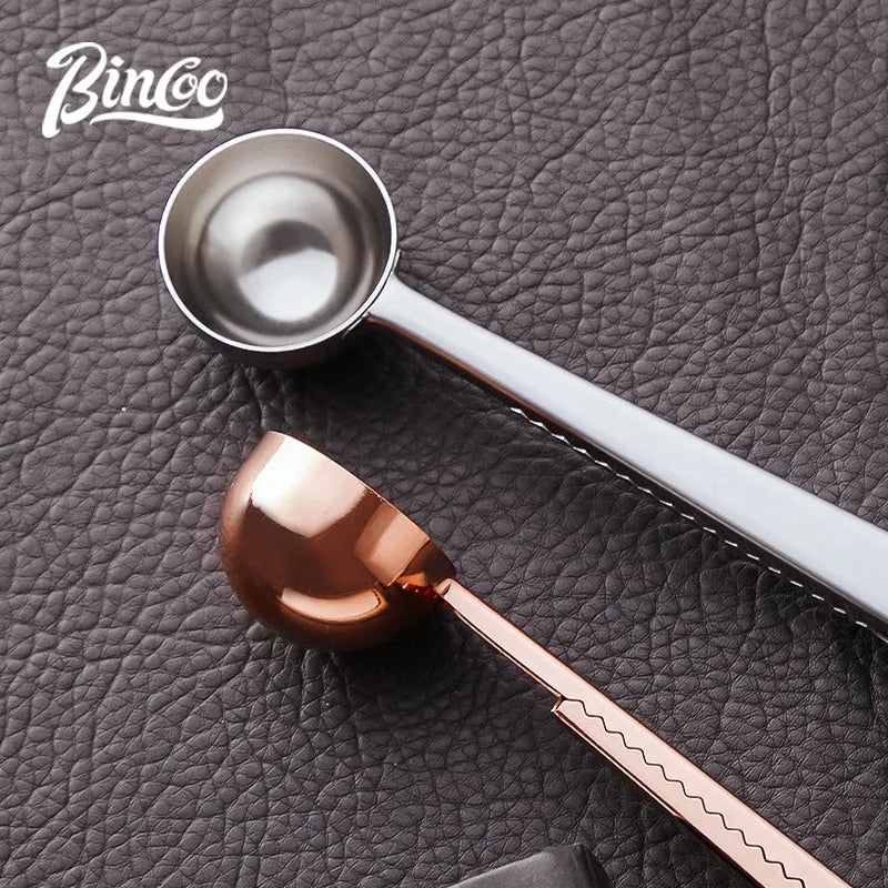 Bincoo Stainless Steel Coffee Spoon with Clip
