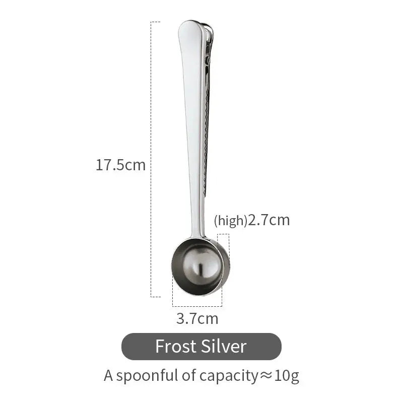 Bincoo Stainless Steel Coffee Spoon with Clip