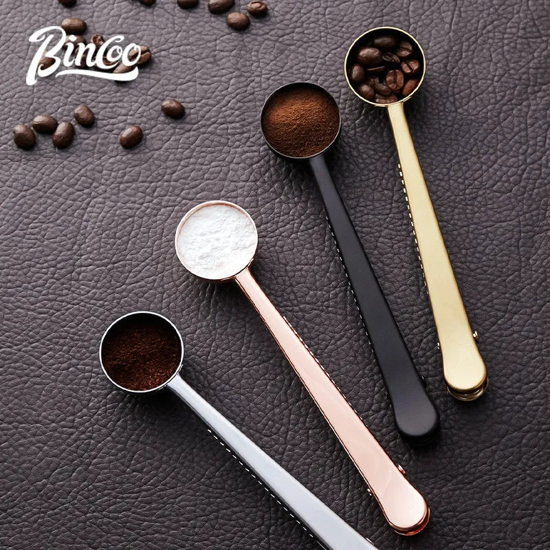 Bincoo Stainless Steel Coffee Spoon with Clip