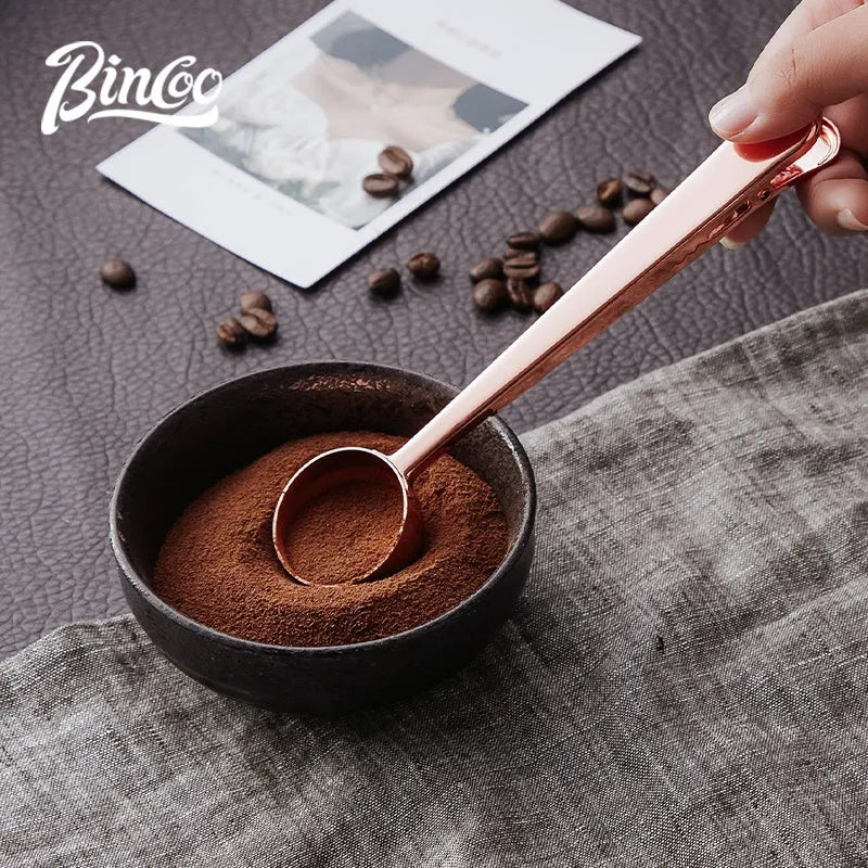 Bincoo Stainless Steel Coffee Spoon with Clip