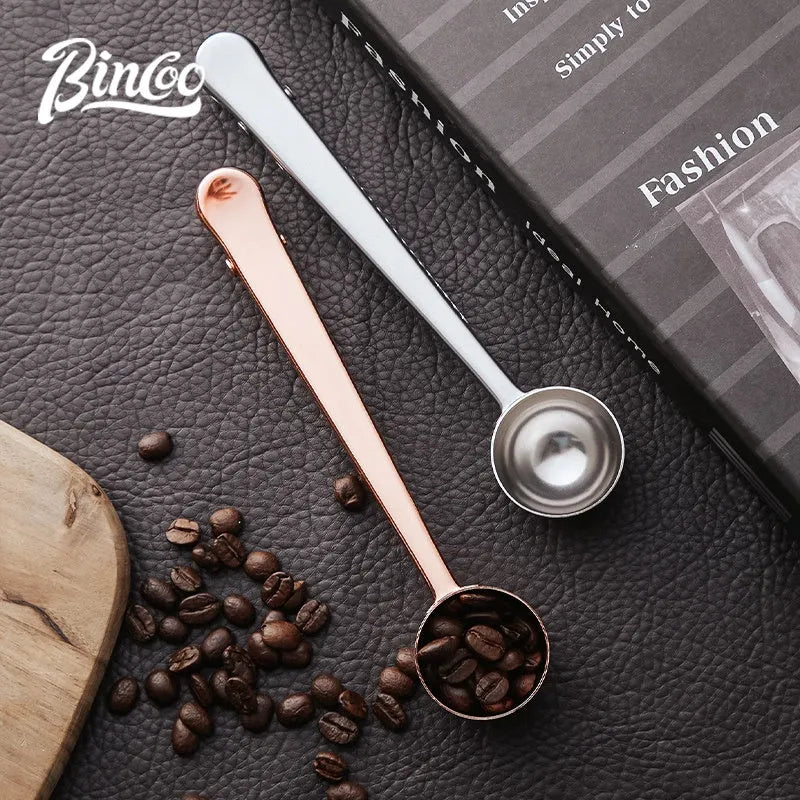 Bincoo Stainless Steel Coffee Spoon with Clip
