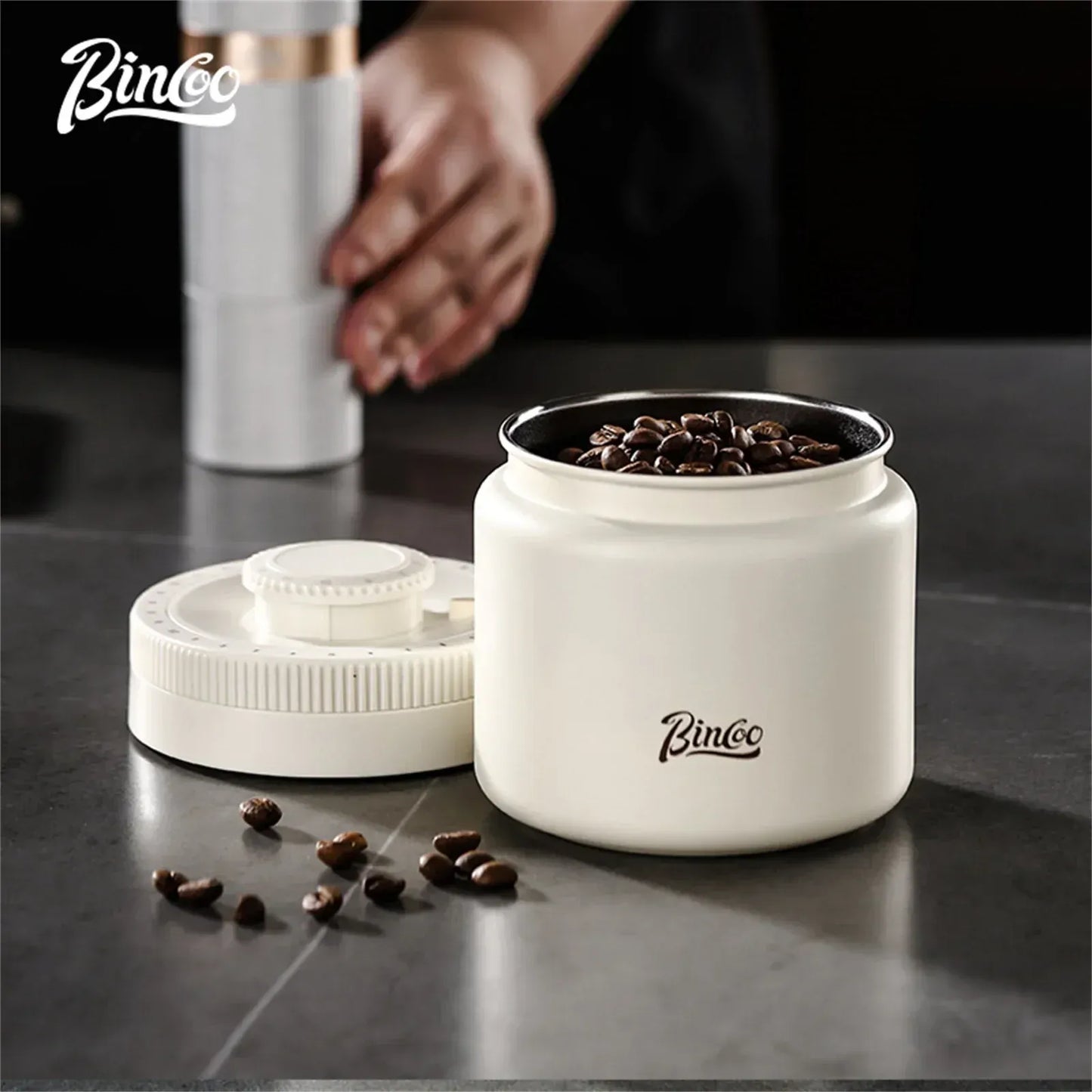Bincoo Stainless Steel Vacuum Coffee Container