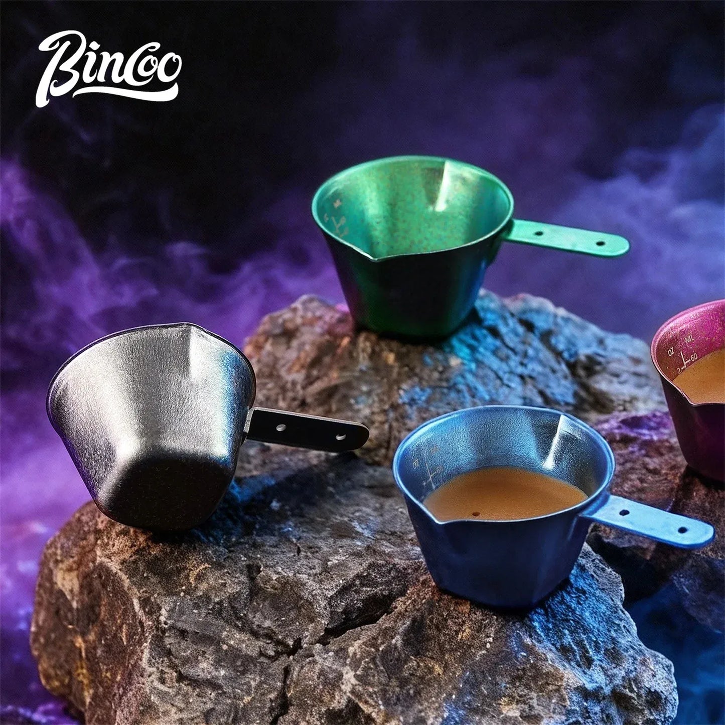 Bincoo Titanium Double Eagle Spout Measuring Cup