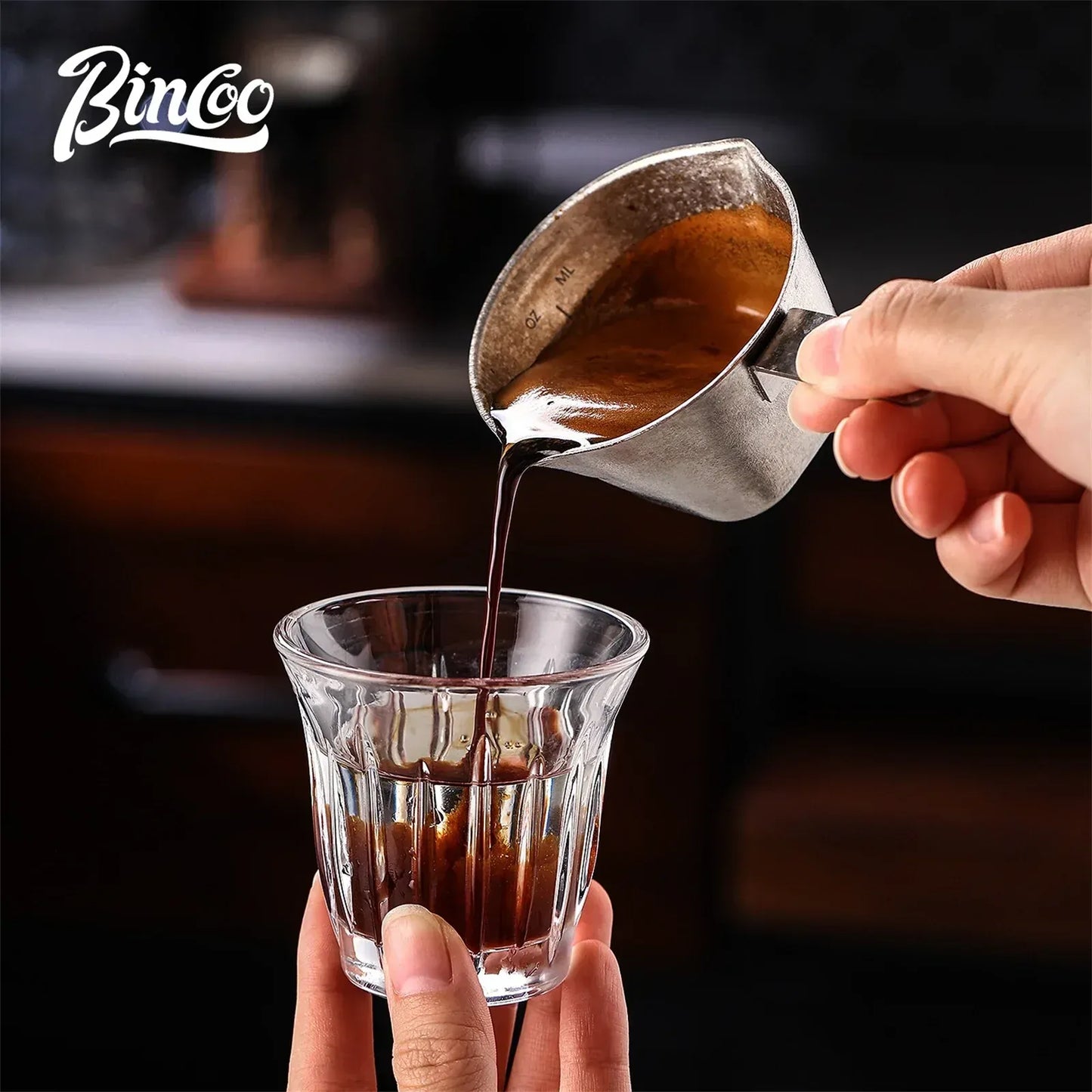 Bincoo Titanium Double Eagle Spout Measuring Cup