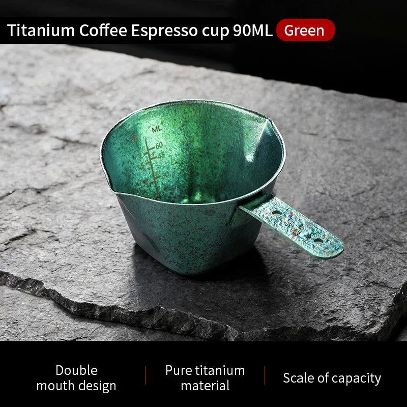 Bincoo Titanium Double Eagle Spout Measuring Cup