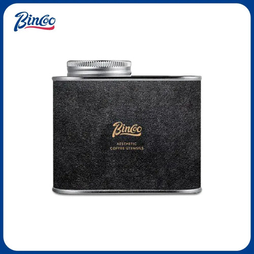 Bincoo Vacuum Coffee Container with One Way Valve (Black)