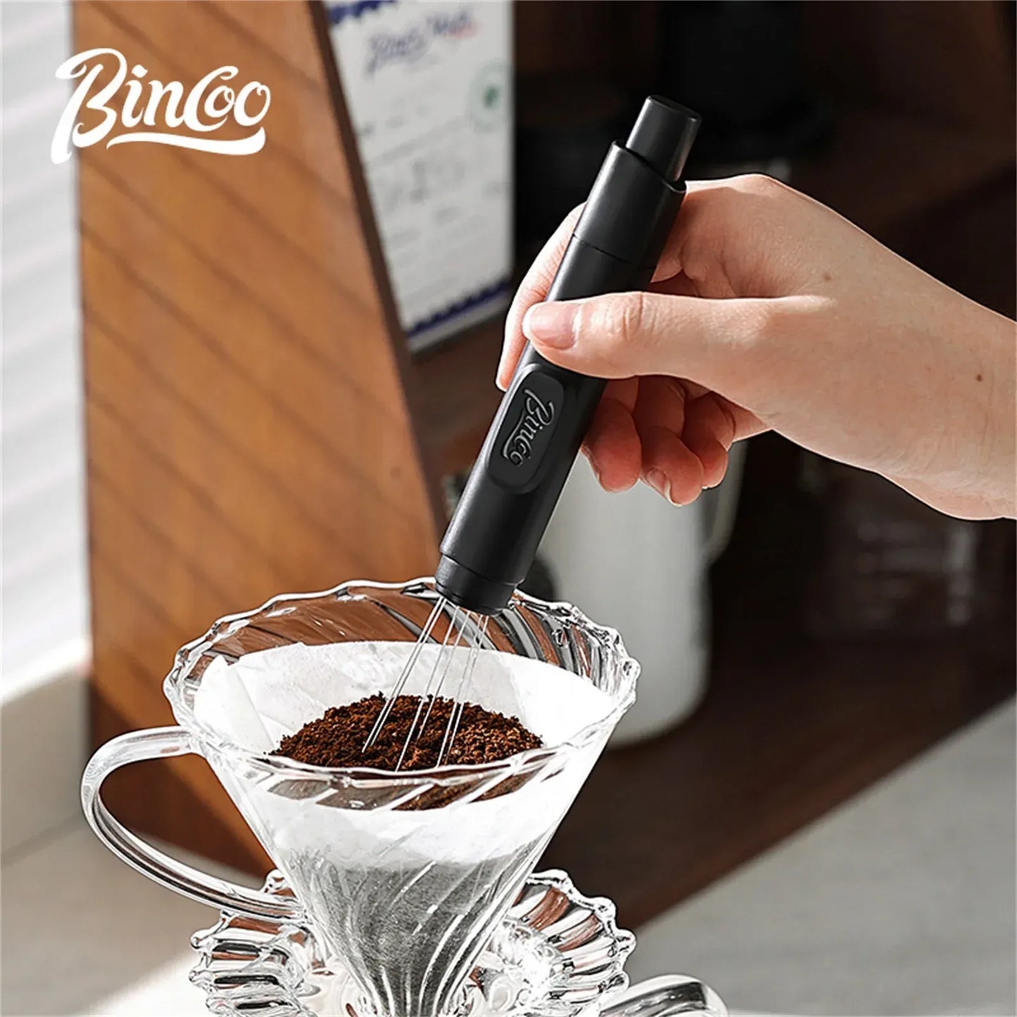 Bincoo WDT Tool Espresso with Magnetic Strip