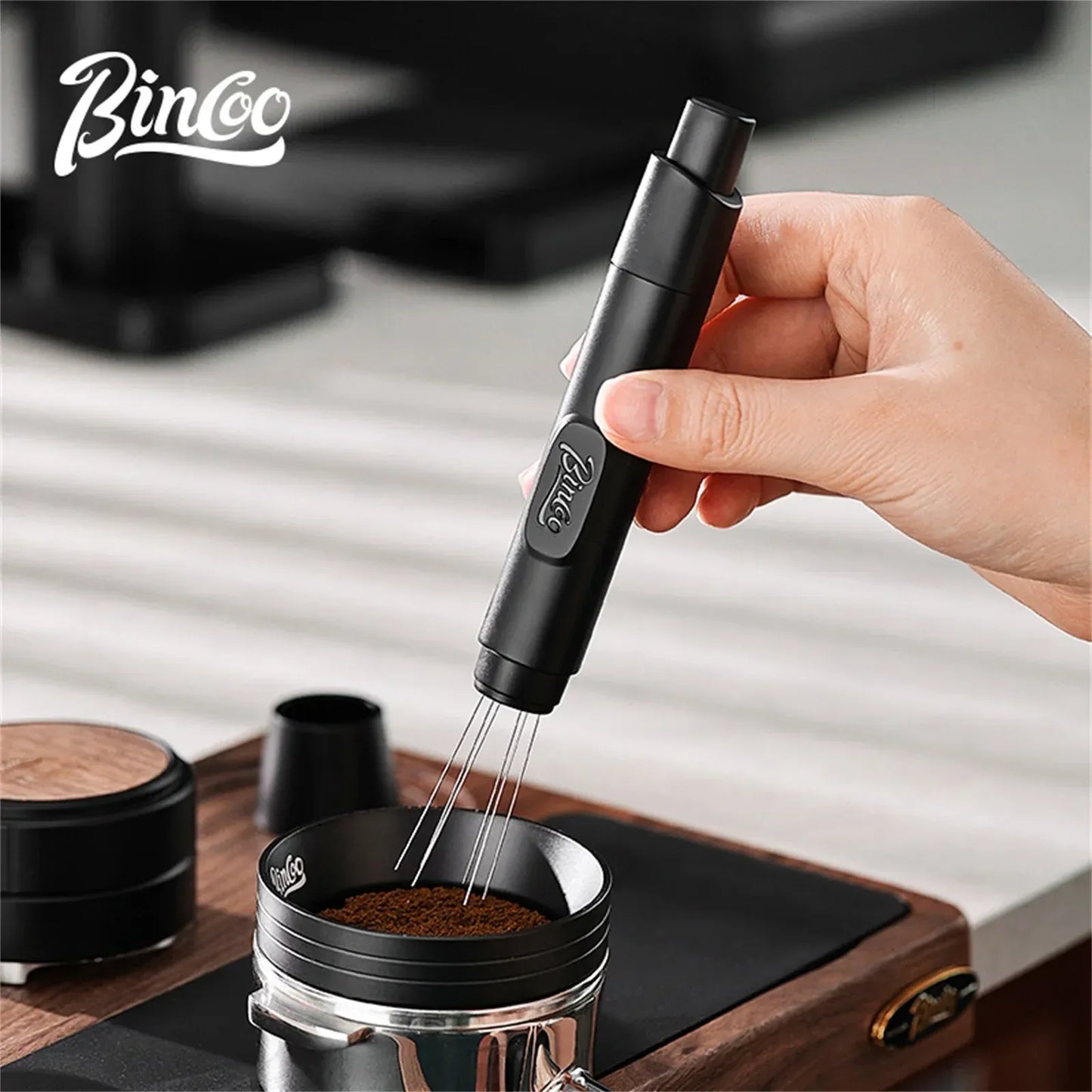 Bincoo WDT Tool Espresso with Magnetic Strip