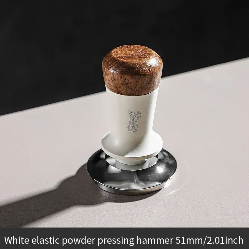 Bincoo Walnut Top Spring Pressure Threaded Base (Silver/White)