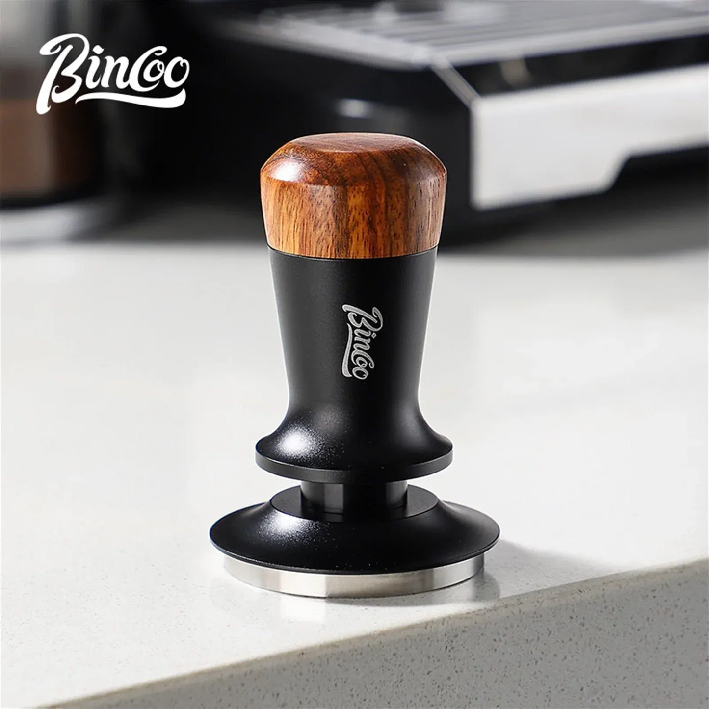 Bincoo Walnut Top Spring Pressure Threaded Base (Black/Gray)
