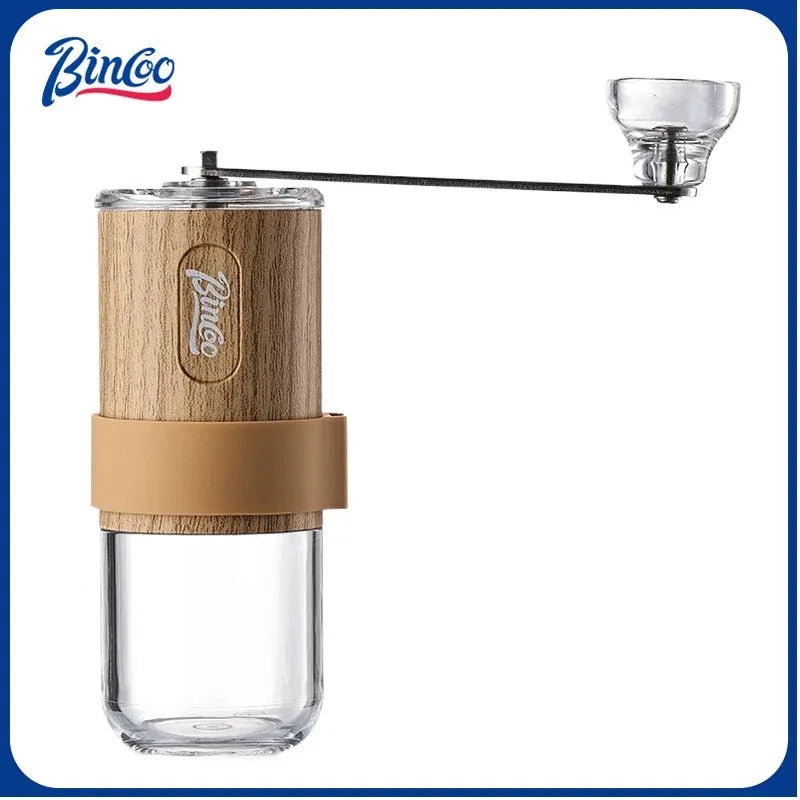 Bincoo Wood Grain Manual Coffee Grinder