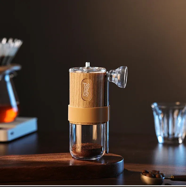 Bincoo Wood Grain Manual Coffee Grinder
