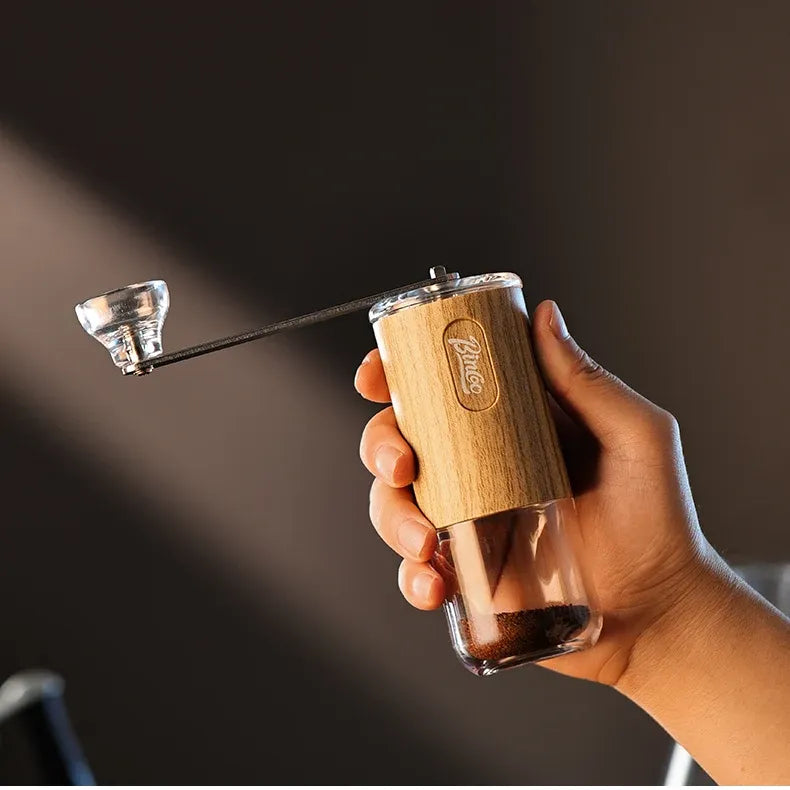 Bincoo Wood Grain Manual Coffee Grinder