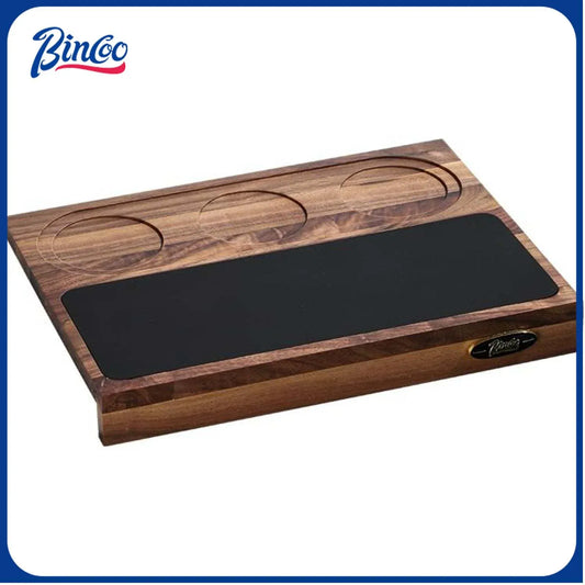 Bincoo Wooden Corner Coffee Tamper Station
