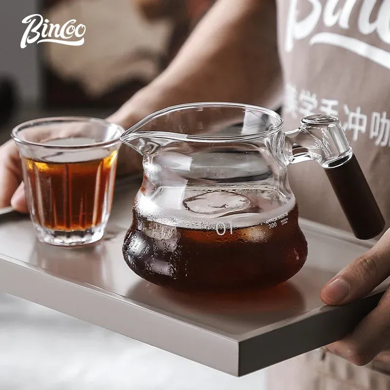 Bincoo Wooden Handle Carafe