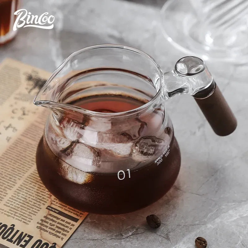 Bincoo Wooden Handle Carafe
