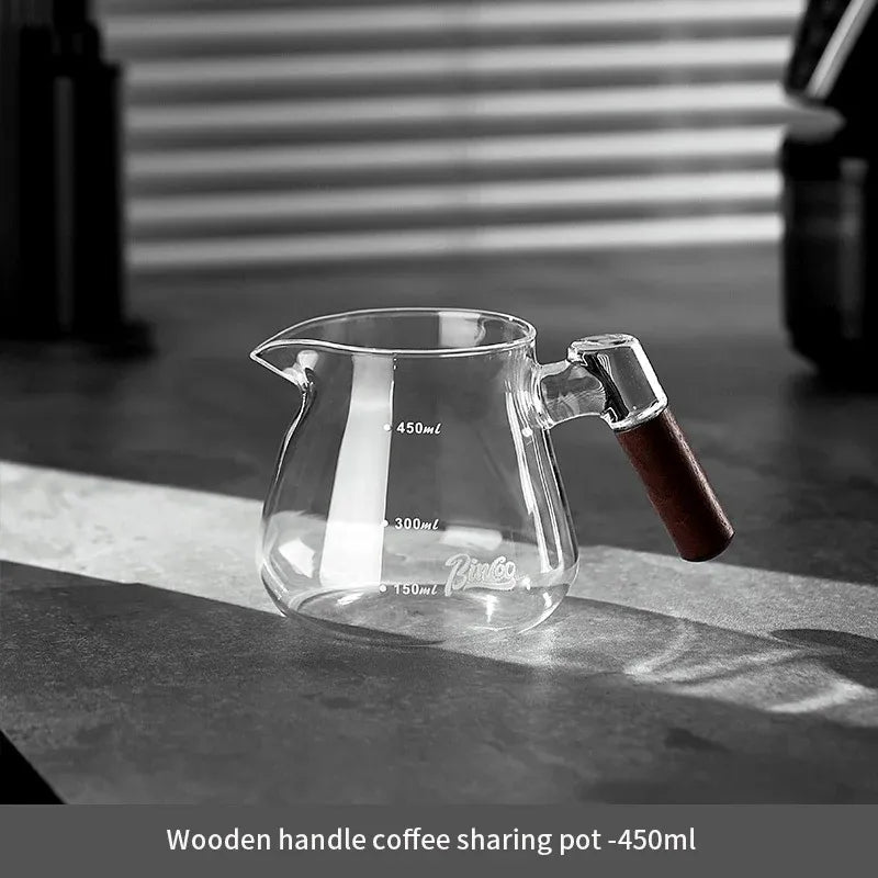 Bincoo Wooden Handle Sharing Pot