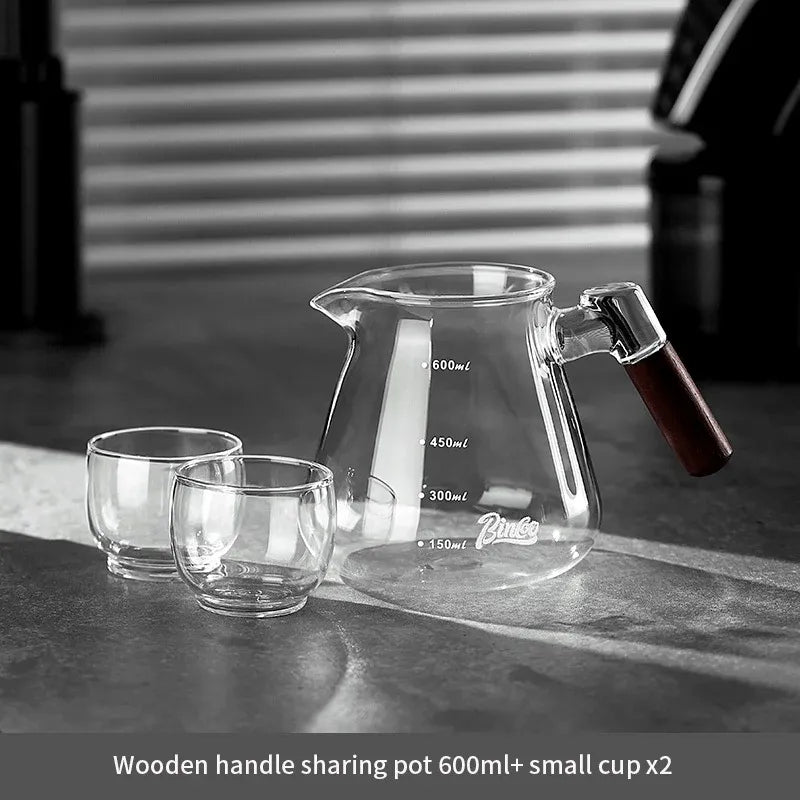 Bincoo Wooden Handle Sharing Pot