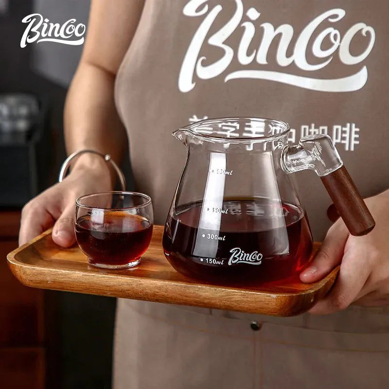 Bincoo Wooden Handle Sharing Pot