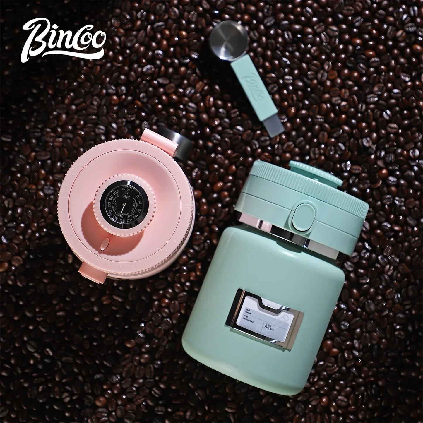 Bincoo Double Layer Storage Canister (Humidity Detection)