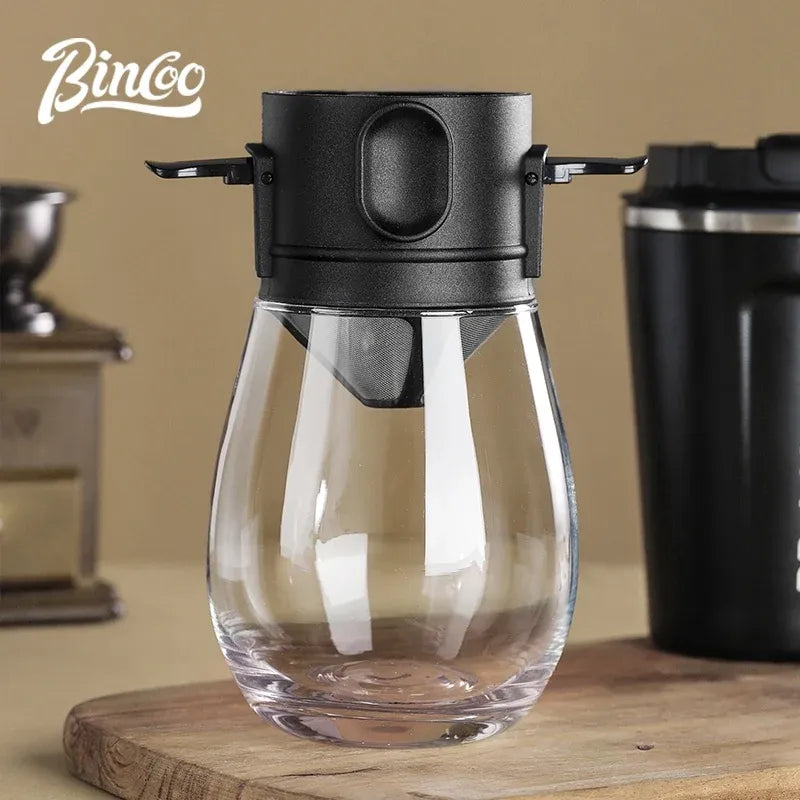 Bincoo Foldable Double Funnel Travel Coffee Dripper