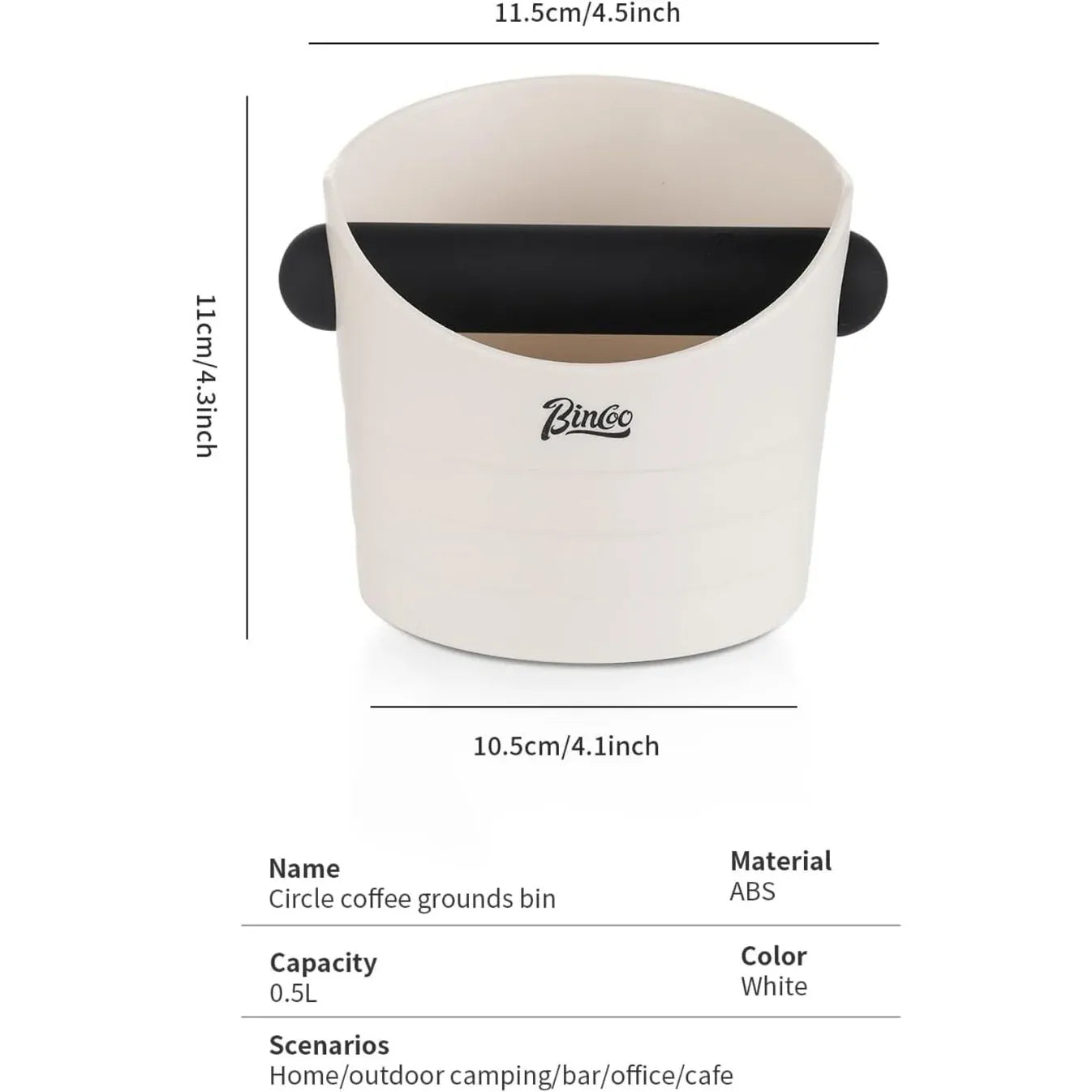 Bincoo Espresso Knock Box