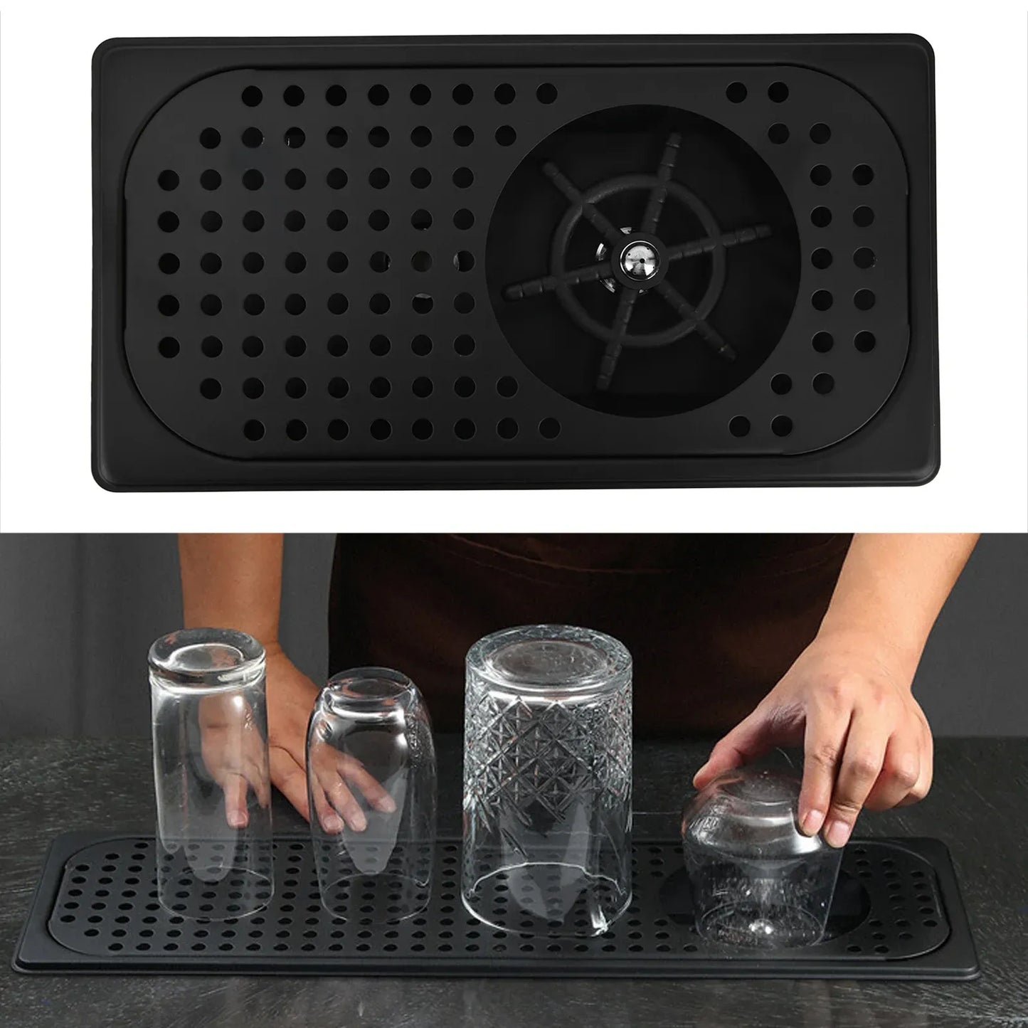 Coffee Plus Honeycomb Pitcher Rinser