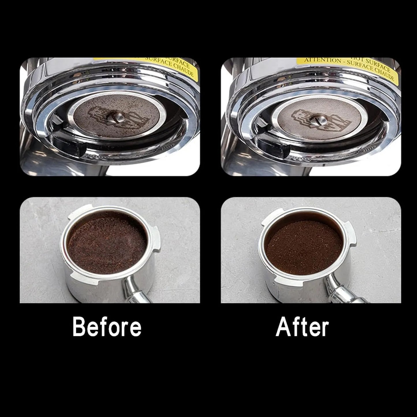 Coffee Plus Honeycomb puckscreen 58mm