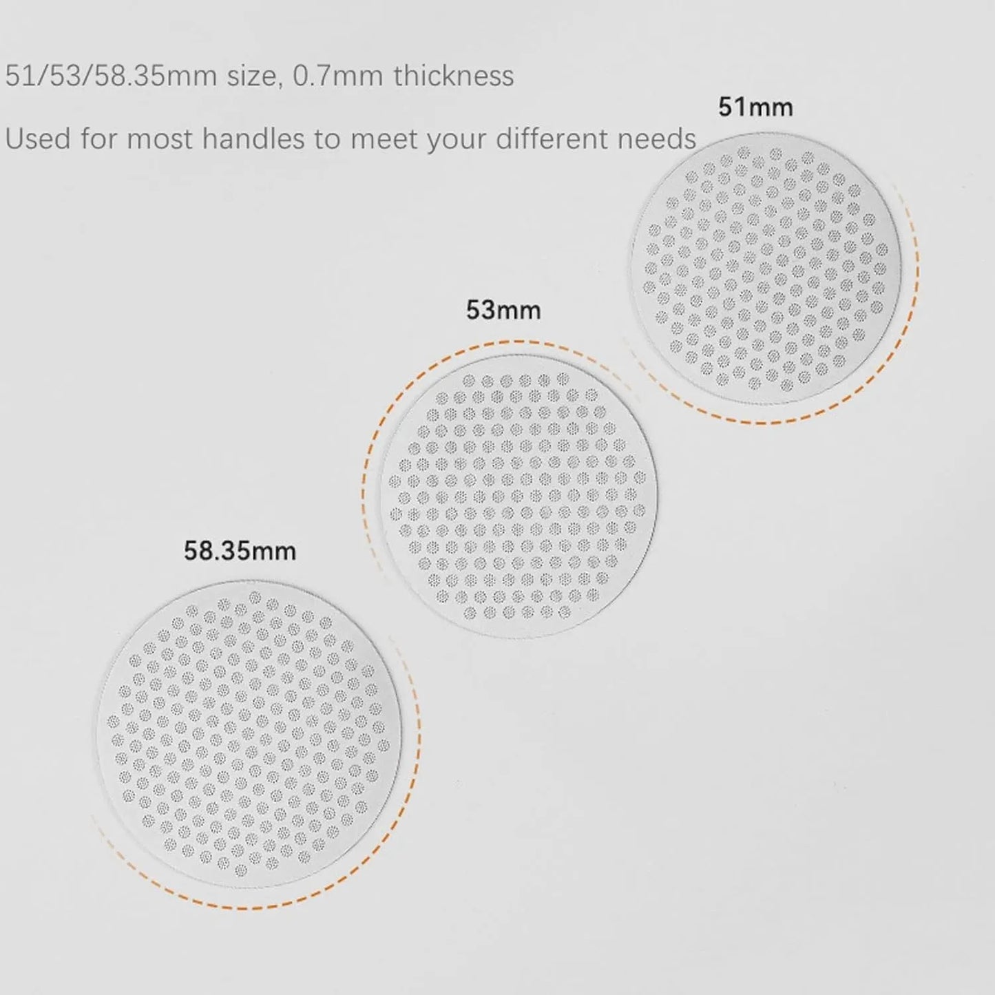 Coffee Plus Honeycomb puckscreen 58mm