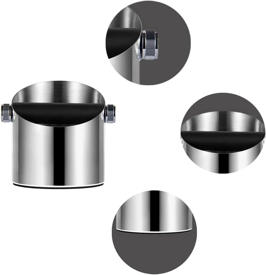 Coffee Plus Stainless Steel Knock Box