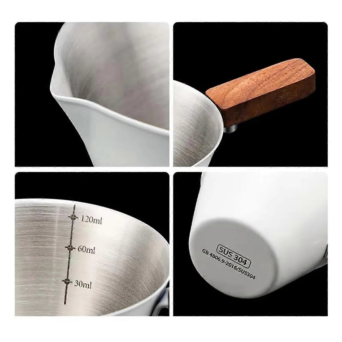 Coffee Plus Stainless steel Measuring cup