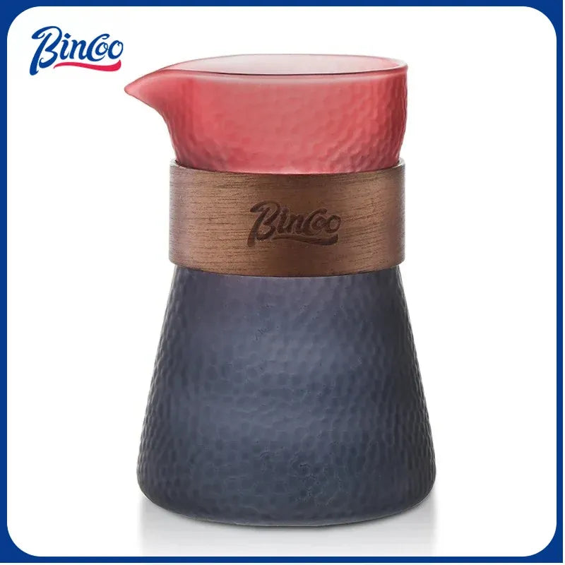 Bincoo Patterned Glass Coffee Carafe (Blackberry)