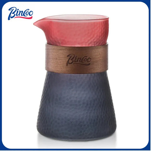 Bincoo Patterned Glass Coffee Carafe (Blackberry)