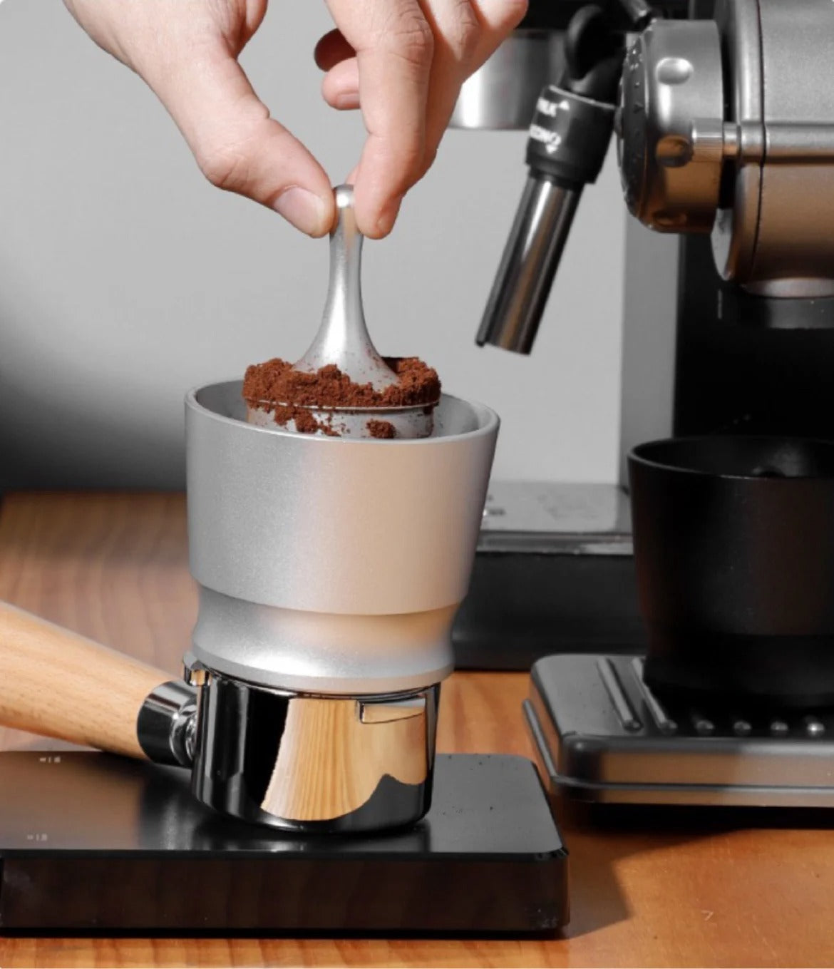 Coffee Plus Aluminium Dosing Funnel