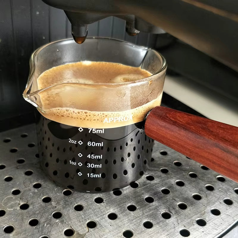 Coffee Plus Espresso Measuring Glass