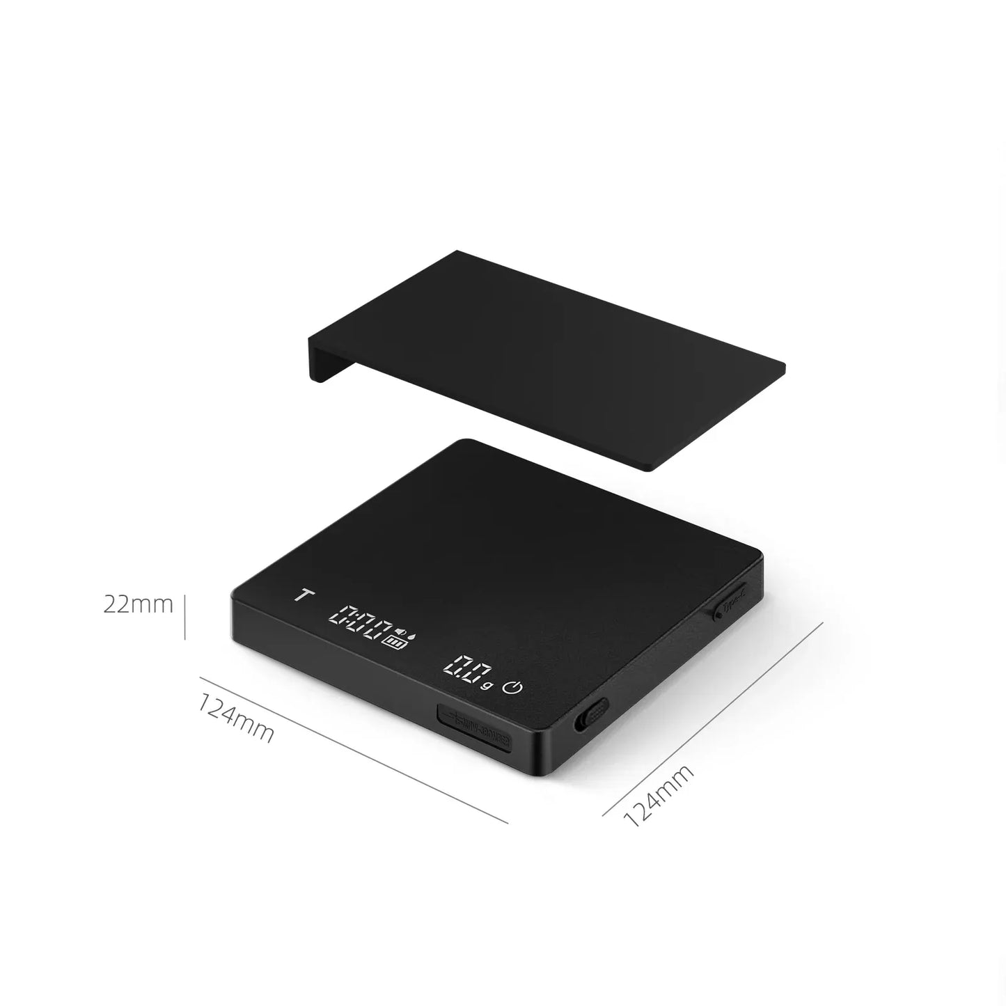 MHW-3BOMBER Cube Coffee Scale 2.0