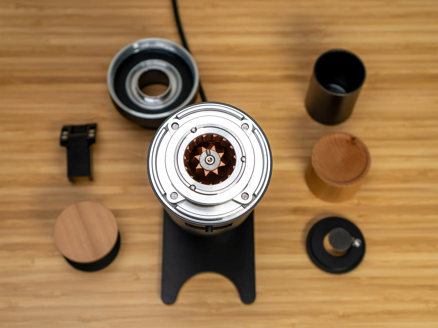 DC63 Coffee GrindersCoffeePlus.india Top view parts