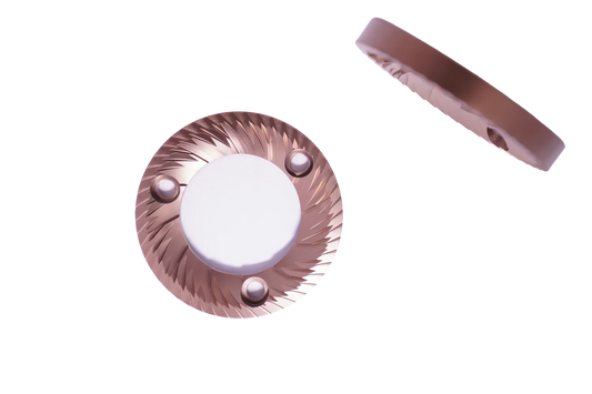 DF64 Red Titanium Burrs